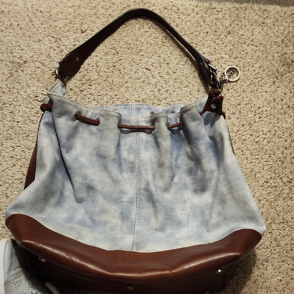 Nardelli Blue and Brown Women's Bag